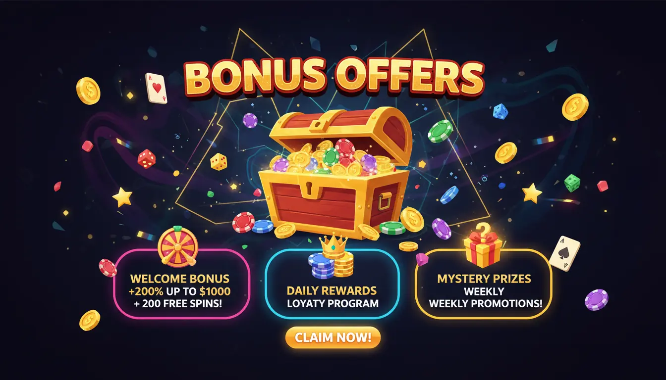 Bonus Angebote bei Neospin casino